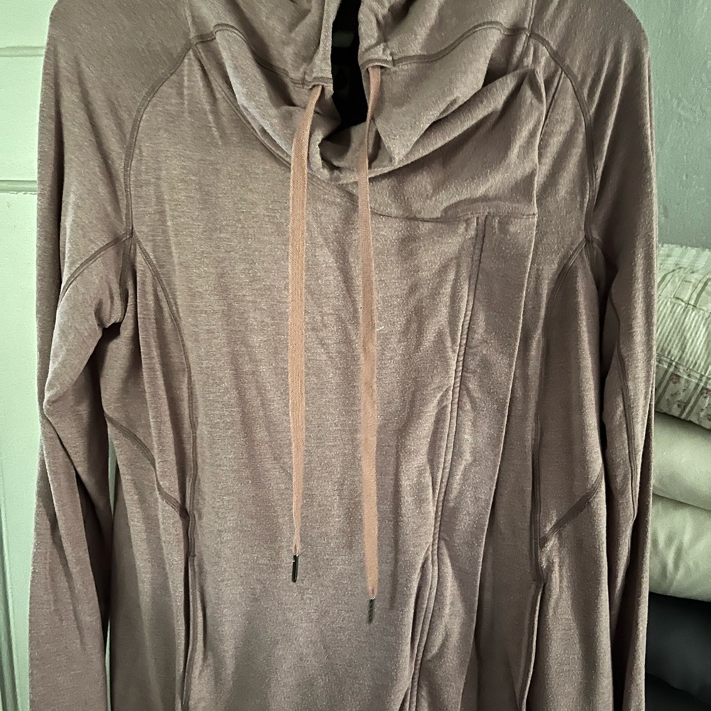 Lululemon Cowl Neck wrap jacket